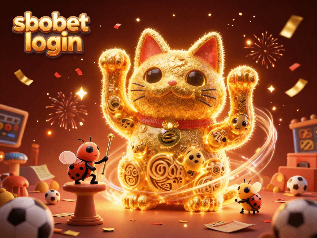 Engage in SBOBET login with expert strategies for sports betting illustrated in a vibrant, dynamic scene.