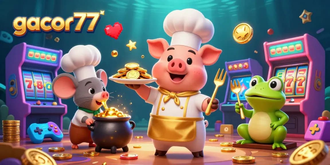 Gacor77 menghadirkan permainan slot terbaik dengan karakter menarik dan elemen kasino yang kaya.