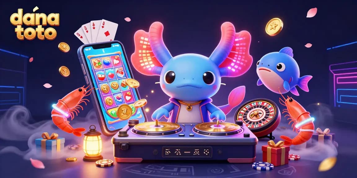 Experience exciting gameplay in dana toto with vibrant characters and animated casino elements.