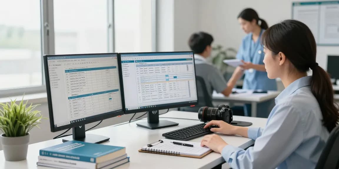 Sovereign Revenue team managing billing processes in a healthcare office