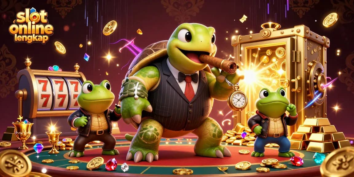 Spin to win with vibrant slot online lengkap theme featuring whimsical characters and treasures.