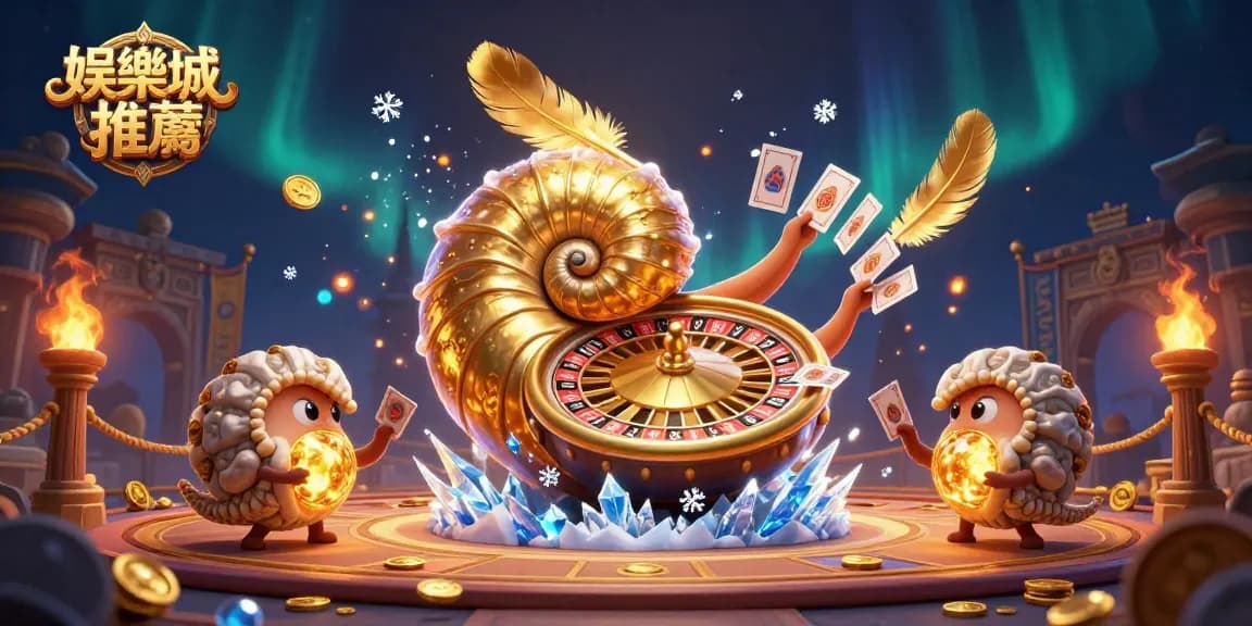 使用娛樂城推薦,贏取大獎的古代大卷貝和光芒四射的化石同伴