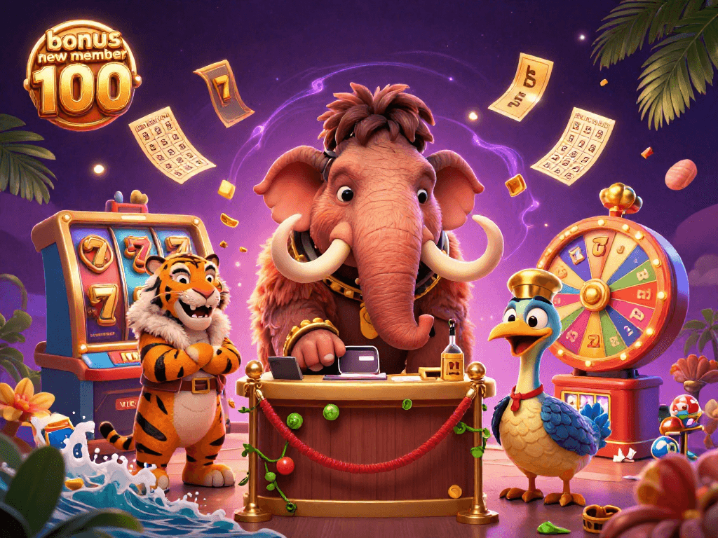Engage with dynamic bonuses like bonus new member 100 while exploring immersive casino elements.
