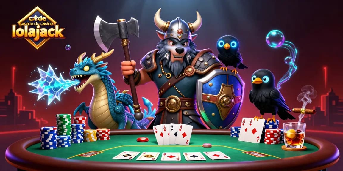 Utilisez le code promo du casino lolajack pour débloquer des bonus exclusifs et des gains impressionnants en jouant.