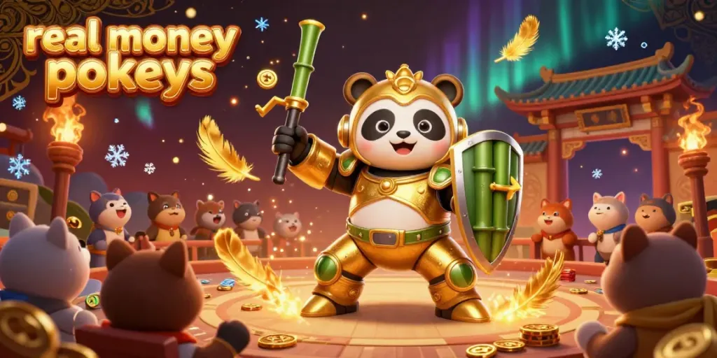 Explore real money pokies in a vibrant 3D casino arena packed with action and excitement.