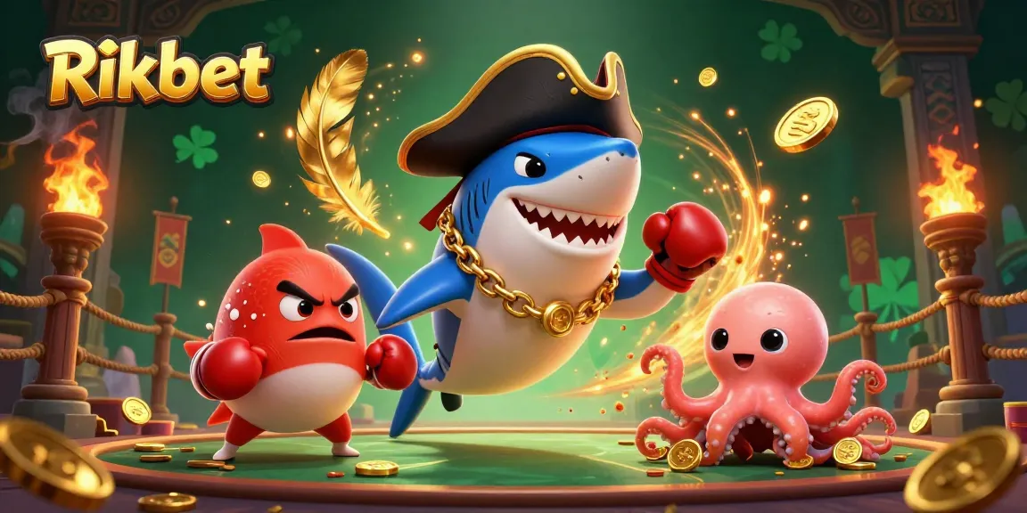Engage in thrilling gambling at Rikbet with pirate-themed adventures and vibrant casino elements.
