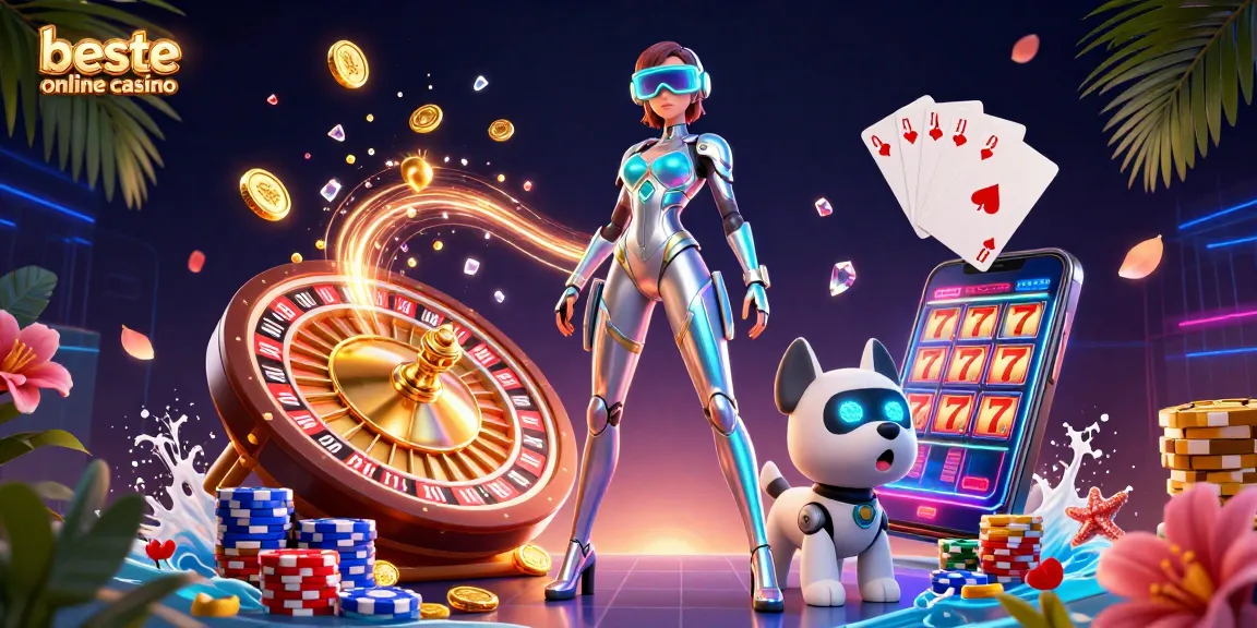 Experience gaming excitement at beste online casino with vibrant visuals and interactive elements.