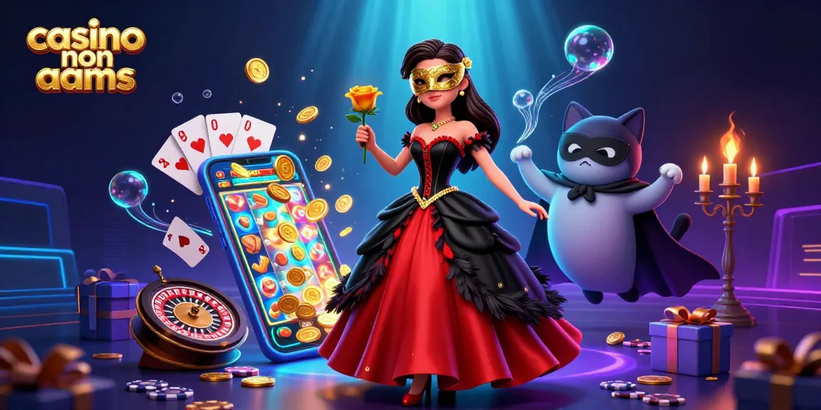 Vinci alla grande al casino non AAMS con questa vivace e immersiva illustrazione 3D che presenta elementi di gioco divertenti.