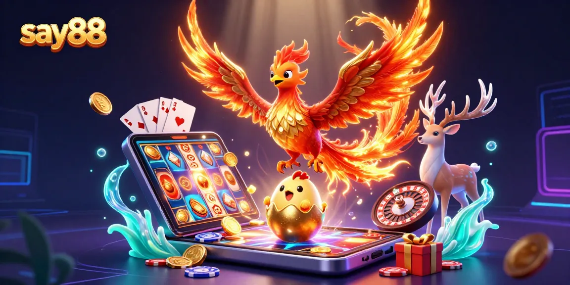 Experience thrilling wins at say88 with vibrant games, captivating characters, and dynamic casino elements.