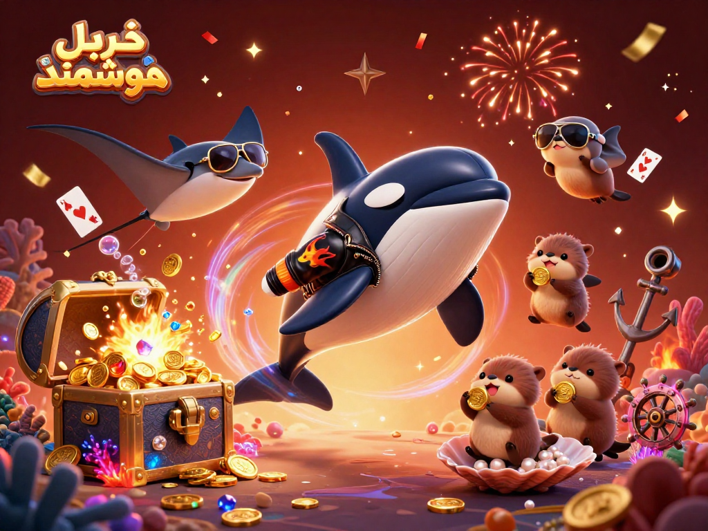 Winning strategies for خرید قفل هوشمند showcased with animated sea creatures in a vibrant casino setting.