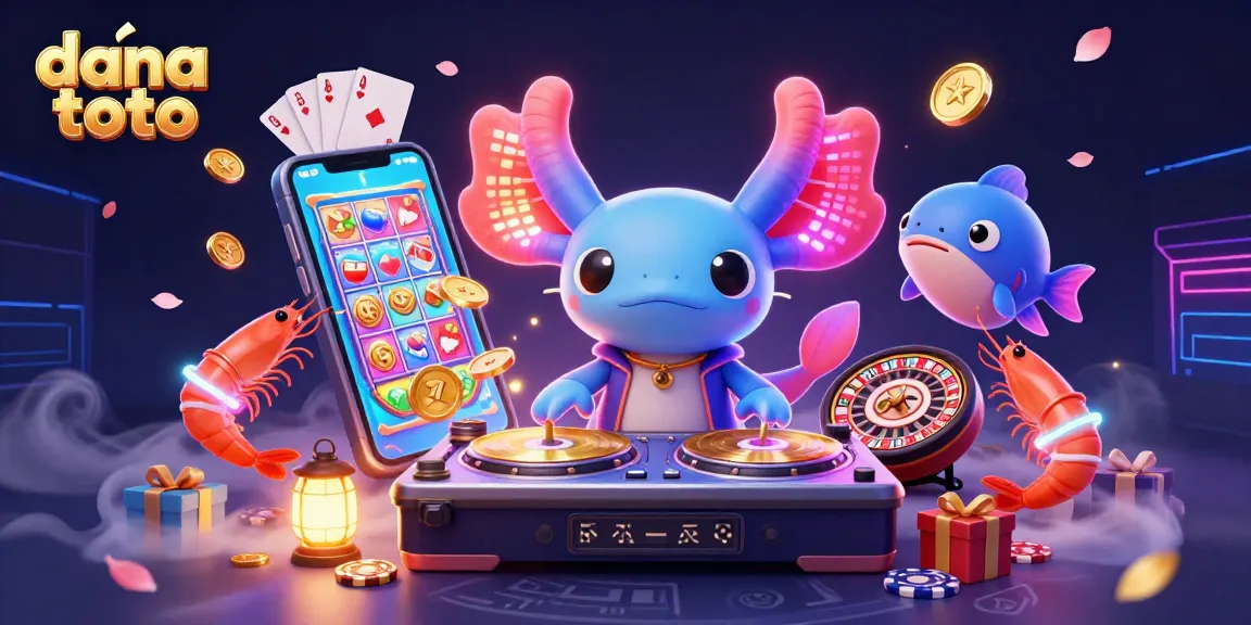 Experience exciting gameplay in dana toto with vibrant characters and animated casino elements.
