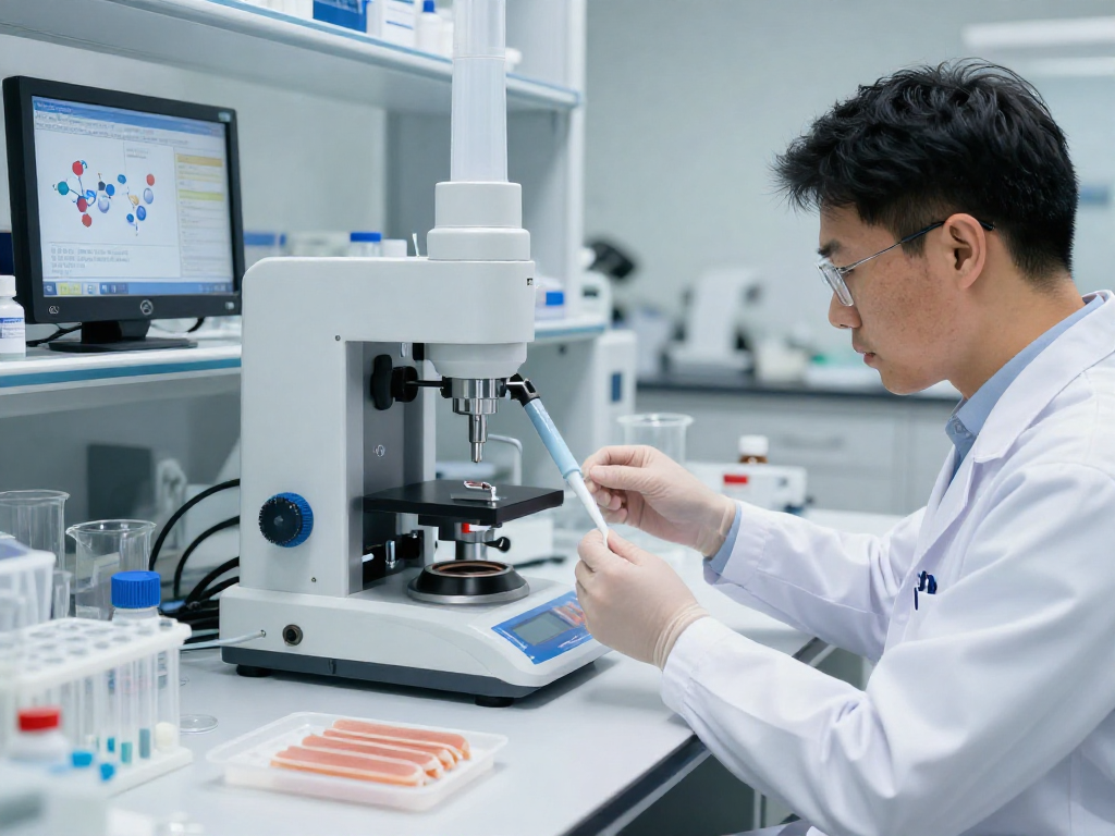 BPC 157 TB 500 Blend preparation in a modern lab with advanced technologies.