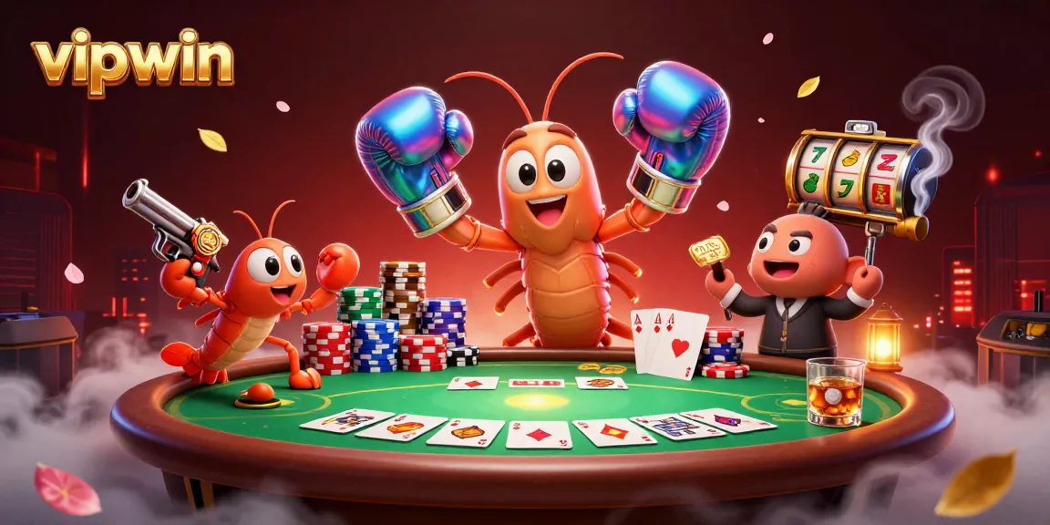 Experience vipwin like never before with lively poker action featuring unique shrimp characters and dynamic slots.