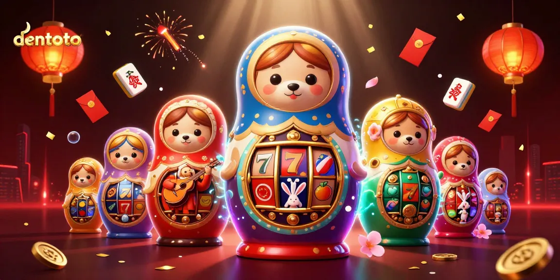 Play with dentoto to discover vibrant casino-themed fun featuring adorable bears and exciting slot symbols.
