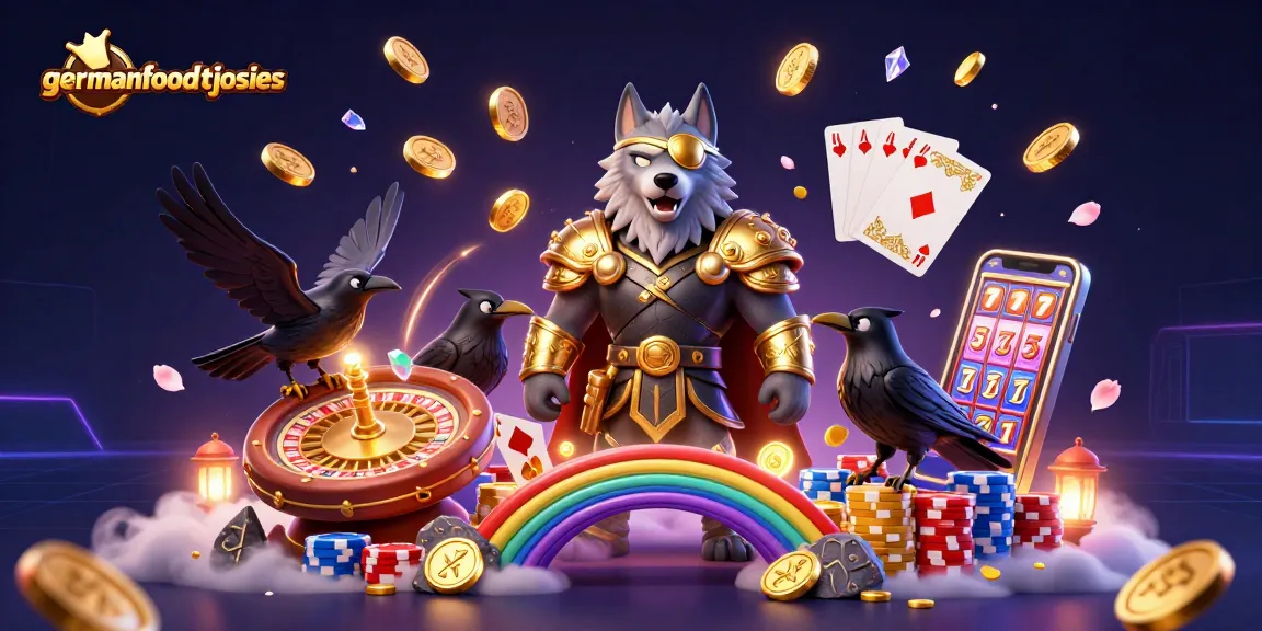 Bet on exciting adventures at germanfoodatjosies with vibrant Norse imagery and dynamic casino elements.