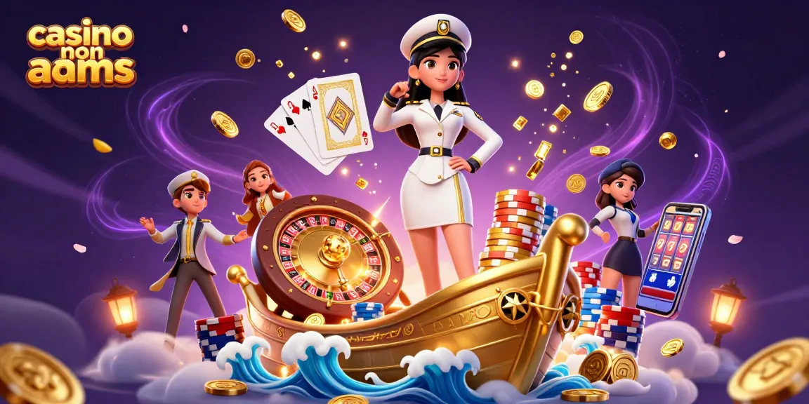 Vivi un'emozionante esperienza di gioco nei casino non AAMS con illustrazioni dinamiche di elementi vivaci del casino.