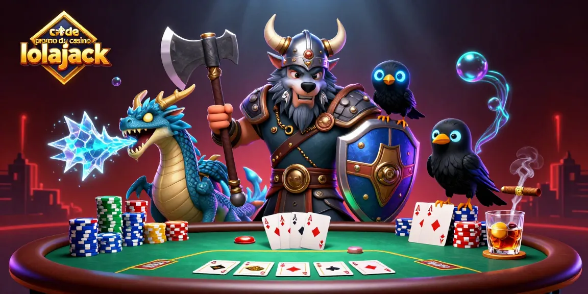 Utilisez le code promo du casino lolajack pour débloquer des bonus exclusifs et des gains impressionnants en jouant.