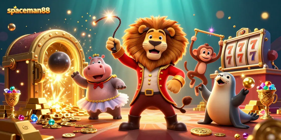 Experience thrilling wins at spaceman88 with vibrant 3D casino characters and action-packed scenes.