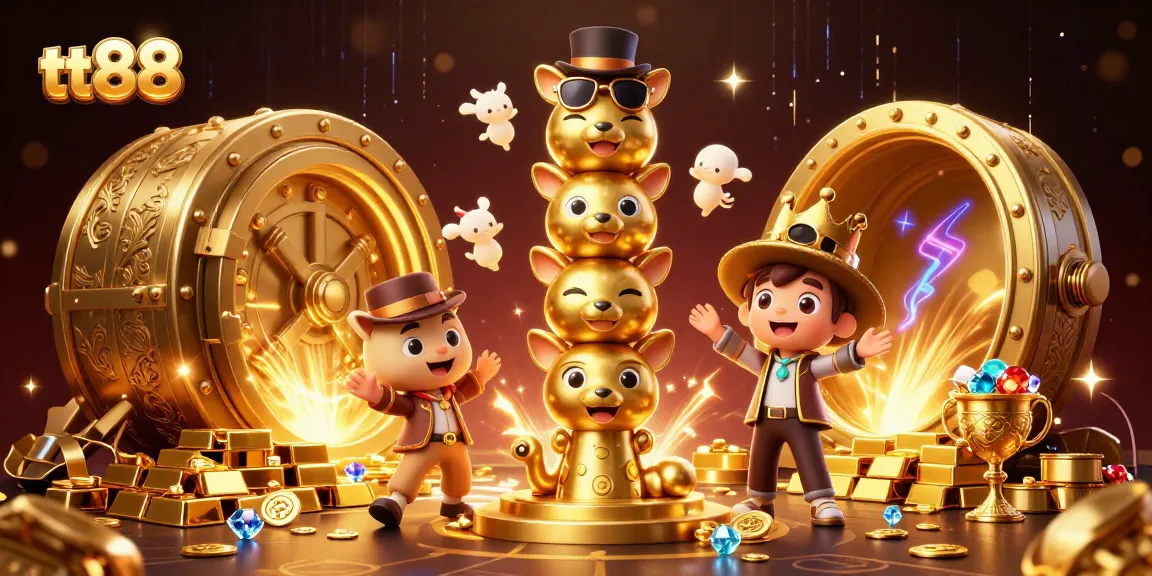 Engage with tt88's immersive casino experience featuring vibrant treasures and dynamic game elements.