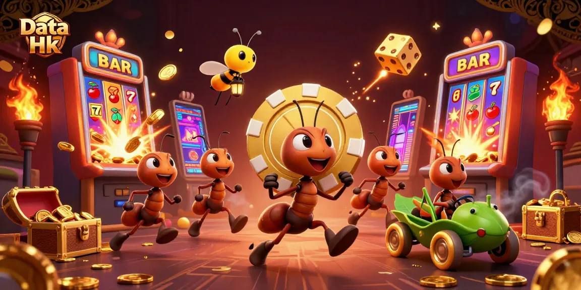 Engage with Data Hk as you strategize your jackpot approach with lively cartoon heist characters.