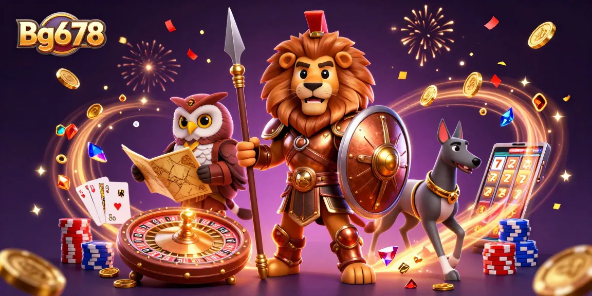 Experience the thrill of Bg678 with exciting games and dynamic visuals featuring captivating characters.