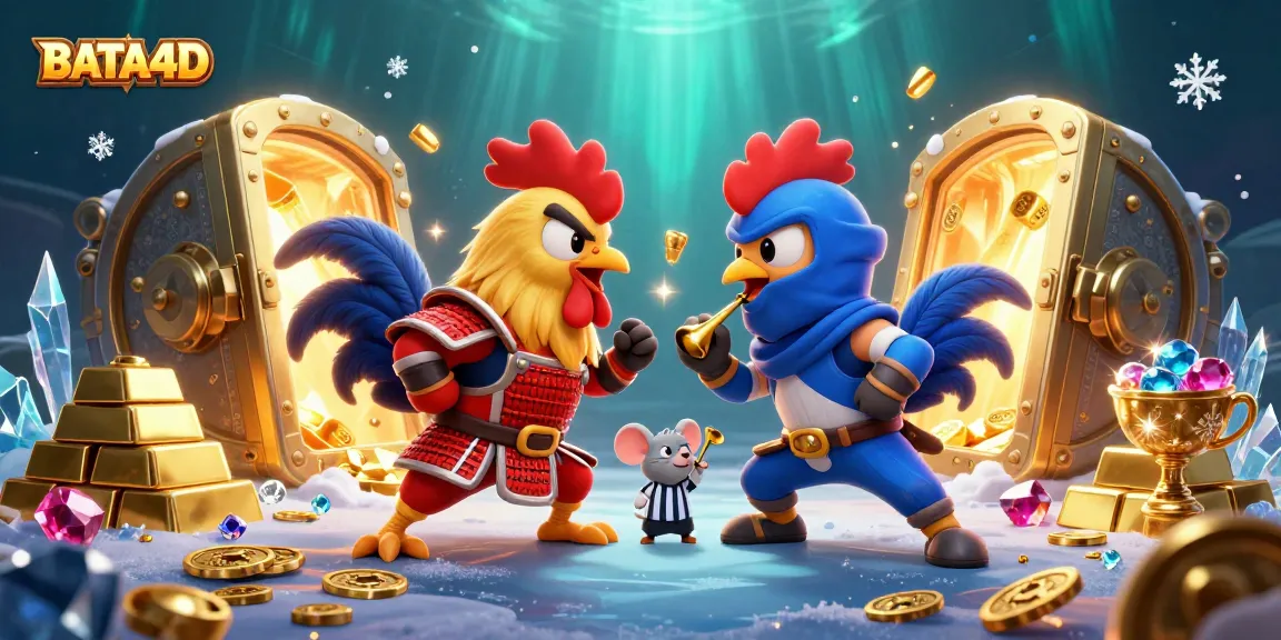 Engage with BATA4D through an exciting standoff of championship roosters, bringing casino thrills alive!